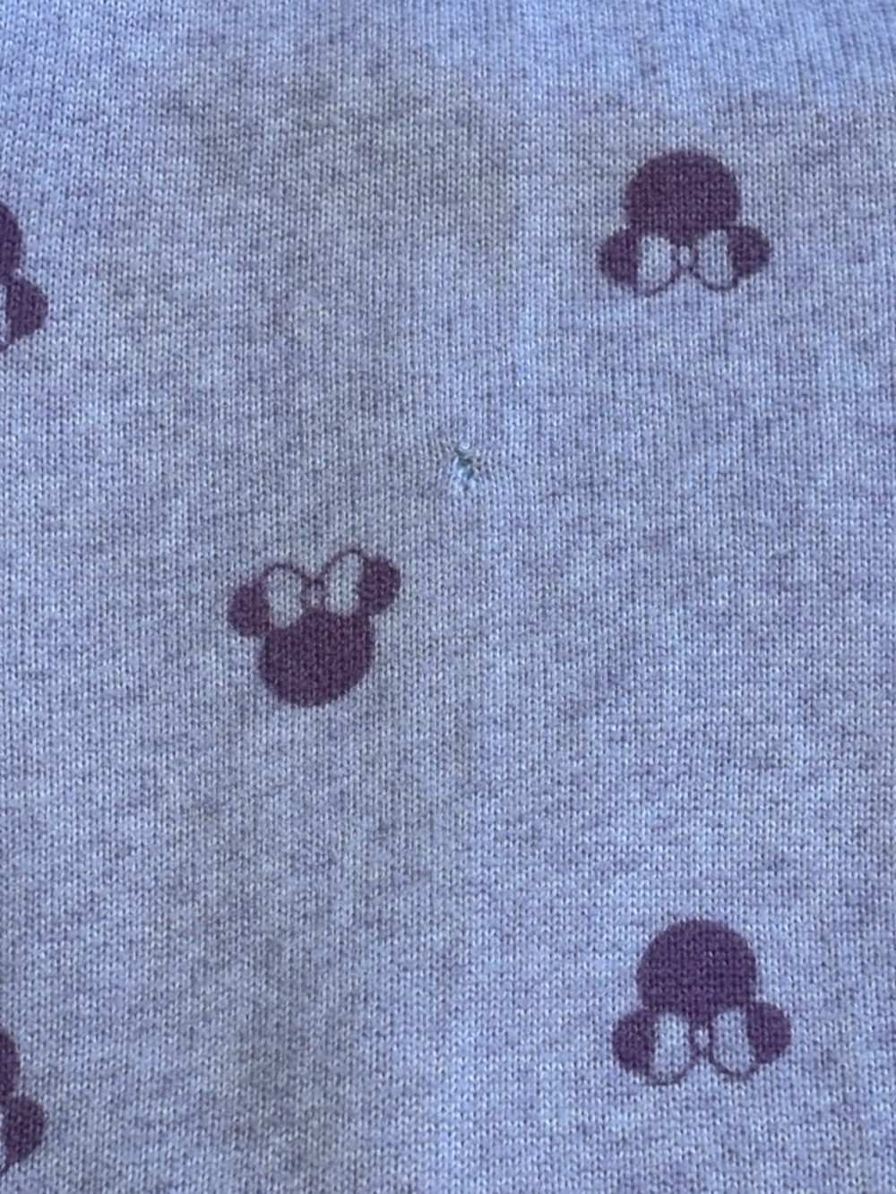 Disney Minnie Mouse Purple Lounge PJ Set - Small - Picture 4 of 13